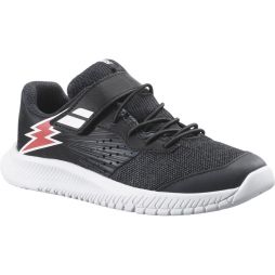 Дитячі тенісні кросівки Babolat Pulsion All Court Kid black/fiesta red Дитячі тенісні кросівки Babolat Pulsion All Court Kid black/fiesta red