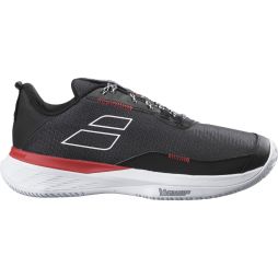 Тенісні кросівки чоловічі Babolat SFX Evo All Court black/fiesta red Тенісні кросівки чоловічі Babolat SFX Evo All Court black/fiesta red