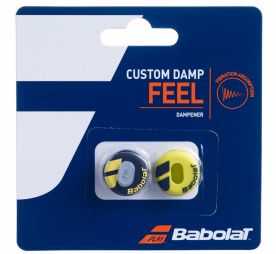 Віброгасник Babolat Custom Damp X2 black/yellow Віброгасник Babolat Custom Damp X2 black/yellow