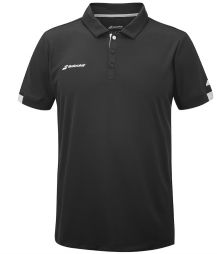 Теннисная футболка мужская Babolat Play Polo Men black/white поло