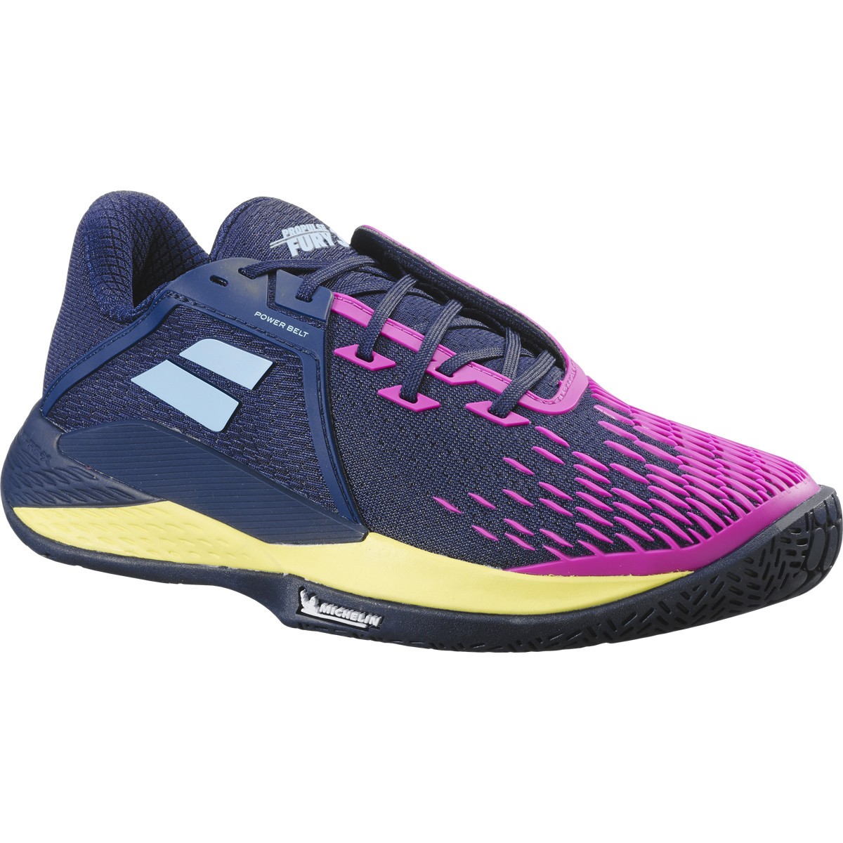 Тенісні кросівки чоловічі Babolat Propulse Fury 3 All Court dark blue/pink aero