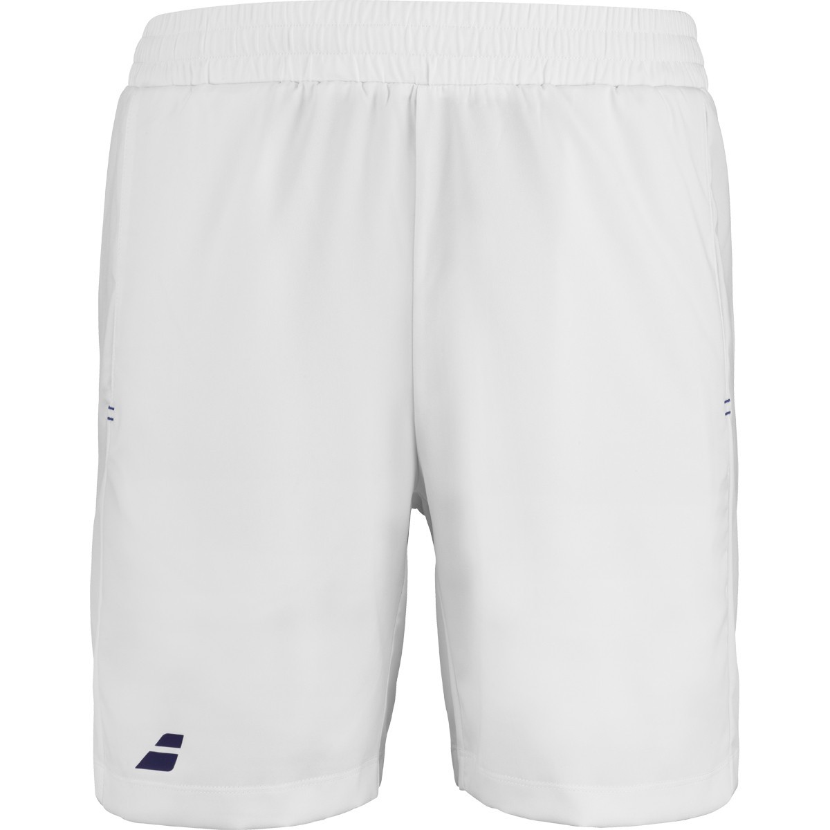 Теннисные шорты мужские Babolat Play Short Men white/blue