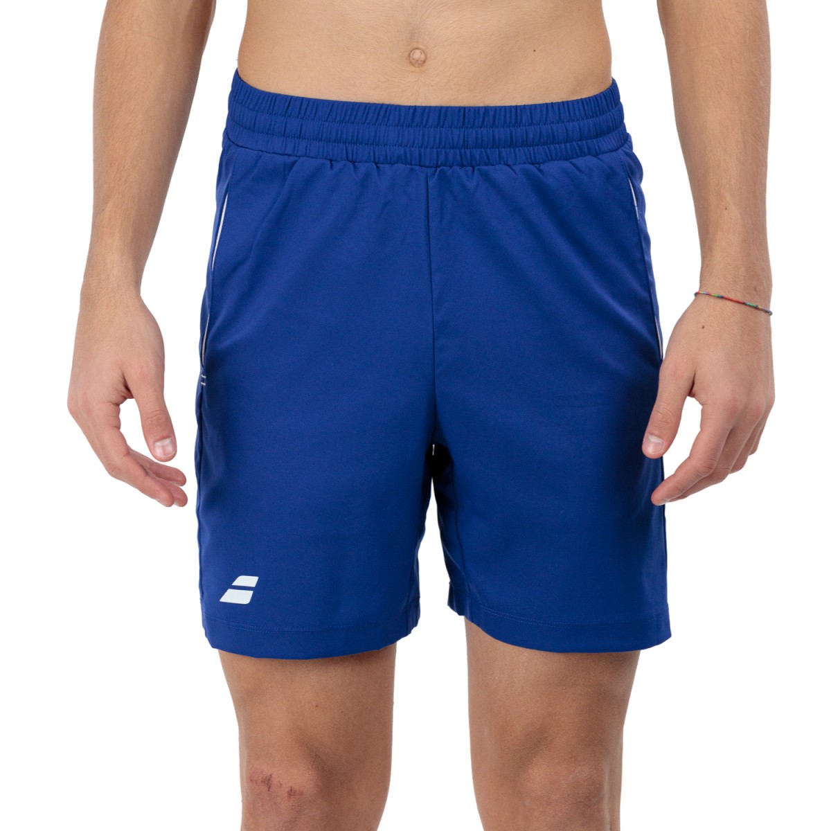 Теннисные шорты мужские Babolat Play Short Men sodalite blue/white