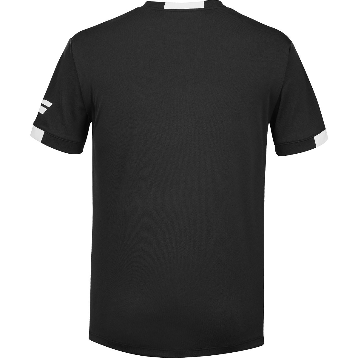 Тенісна футболка чоловіча Babolat Play Crew Neck T-Shirt Men black/white