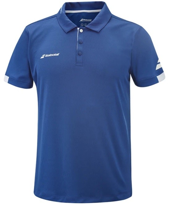 Теннисная футболка мужская Babolat Play Polo Men sodalite blue/white поло