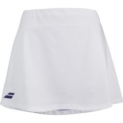 Тенісна спідничка жіноча Babolat Play Skirt Women white/blue Тенісна спідничка жіноча Babolat Play Skirt Women white/blue
