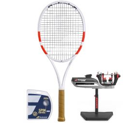 Тенісна ракетка Babolat Pure Strike 97 white/red/black Тенісна ракетка Babolat Pure Strike 97 white/red/black