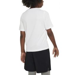Тенісна футболка дитяча Nike Multi T-Shirt Boy white/black Тенісна футболка дитяча Nike Multi T-Shirt Boy white/black