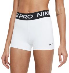Тенісні шорти жіночі Nike Pro 365 Short 3in white/black/black Тенісні шорти жіночі Nike Pro 365 Short 3in white/black/black