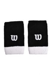 Напульсники Wilson Extra Wide Wristband black/white/white