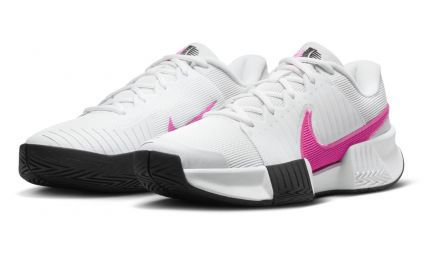 Тенісні кросівки жіночі Nike Zoom GP Challenge Pro white/playful pink/black Тенісні кросівки жіночі Nike Zoom GP Challenge Pro white/playful pink/black