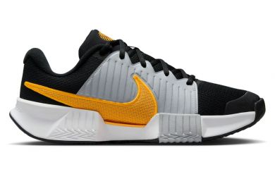 Тенісні кросівки чоловічі Nike Zoom GP Challenge Pro Грунт black/laser orange/wolf grey/white Тенісні кросівки чоловічі Nike Zoom GP Challenge Pro Грунт black/laser orange/wolf grey/white
