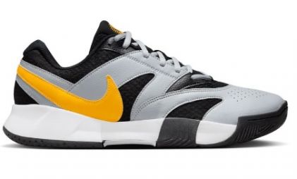 Тенісні кросівки чоловічі Nike Court Lite 4 wolf grey/laser orange/black Тенісні кросівки чоловічі Nike Court Lite 4 wolf grey/laser orange/black