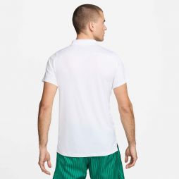 Тенісна футболка чоловіча Nike Court Advantage Polo white/malachite Тенісна футболка чоловіча Nike Court Advantage Polo white/malachite