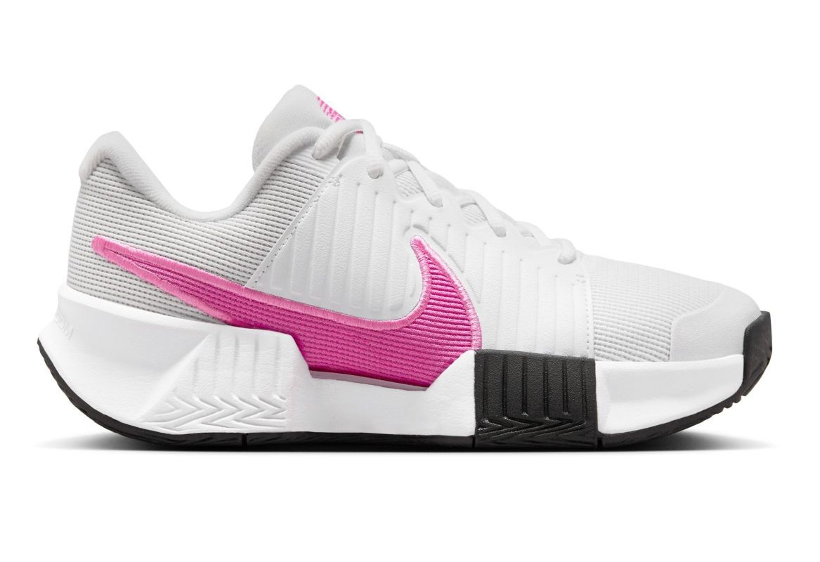 Тенісні кросівки жіночі Nike Zoom GP Challenge Pro white/playful pink/black