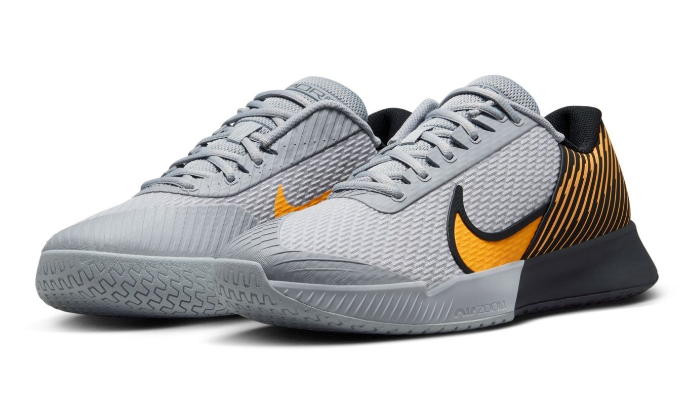 Тенісні кросівки чоловічі Nike Zoom Vapor Pro 2 wolf grey/laser orange/black
