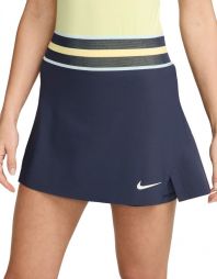 Теннисная юбка женская Nike Court Slam RG Tennis Skirt thunder blue/thunder blue/white
