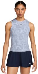 Теннисная майка женская Nike Court Slam RG Tank Top ashen slate/black