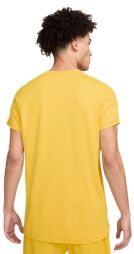 Тенісна футболка чоловіча Nike Court Slam RG Tennis Top vivid sulfur/black Тенісна футболка чоловіча Nike Court Slam RG Tennis Top vivid sulfur/black
