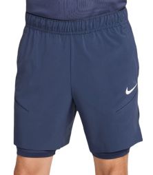 Тенісні шорти чоловічі Nike Court Slam RG 2-in1 Shorts thunder blue/white Тенісні шорти чоловічі Nike Court Slam RG 2-in1 Shorts thunder blue/white