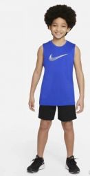 Спортивна майка дитяча Nike HBR SL Training Top blue/white Спортивна майка дитяча Nike HBR SL Training Top blue/white