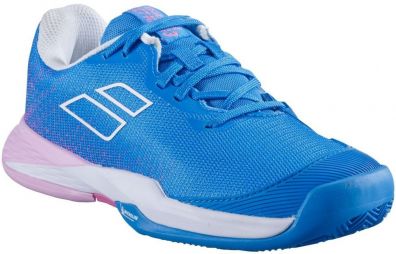 Дитячі тенісні кросівки Babolat Jet Mach 3 Грунт Junior blue Дитячі тенісні кросівки Babolat Jet Mach 3 Грунт Junior blue