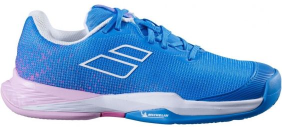 Дитячі тенісні кросівки Babolat Jet Mach 3 Грунт Junior blue Дитячі тенісні кросівки Babolat Jet Mach 3 Грунт Junior blue