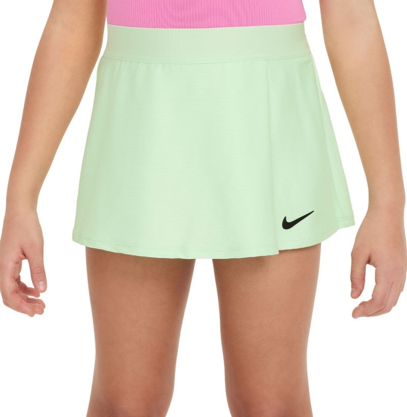 Теннисная юбка детская Nike Court Victory Flouncy Skirt vapor green/black