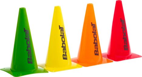 Конусы тренировочные Babolat Large Cones 30 cm - 8 шт.