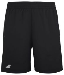 Тенісні шорти дитячі Babolat Play Short Boy black/white Тенісні шорти дитячі Babolat Play Short Boy black/white