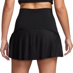 Теннисная юбка женская Nike Advantage Pleated Skirt black/black/white