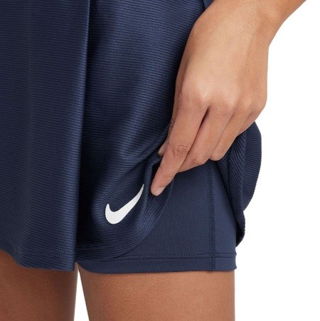 Теннисная юбка детская Nike Court Victory Flouncy Skirt midnight navy/white