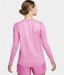 Футболка жіноча Nike Element Long Sleeve Top pink Футболка жіноча Nike Element Long Sleeve Top pink