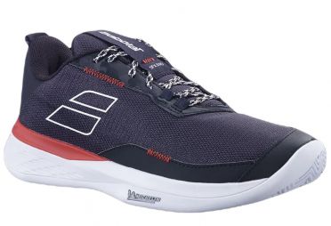 Тенісні кросівки чоловічі Babolat SFX Evo Грунт black/fiesta red Тенісні кросівки чоловічі Babolat SFX Evo Грунт black/fiesta red