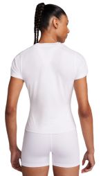 Теннисная футболка женская Nike Court Advantage Top white/black