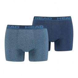 Трусы мужские Head Seasonal Boxer 2P blue/navy Трусы мужские Head Seasonal Boxer 2P blue/navy