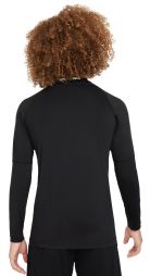 Термофутболка дитяча Nike Pro Long Sleeve Top black/white Термофутболка дитяча Nike Pro Long Sleeve Top black/white