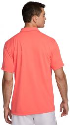 Тенісна футболка чоловіча Nike Court Solid Polo wild mango/black Тенісна футболка чоловіча Nike Court Solid Polo wild mango/black