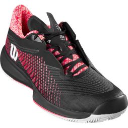 Тенісні кросівки жіночі Wilson Kaos Swift 1.5 Грунт black/pink Тенісні кросівки жіночі Wilson Kaos Swift 1.5 Грунт black/pink