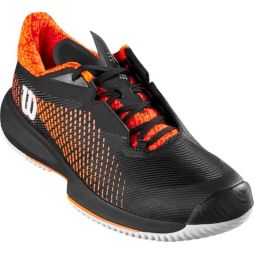 Тенісні кросівки чоловічі Wilson Kaos Swift 1.5 black/orange Тенісні кросівки чоловічі Wilson Kaos Swift 1.5 black/orange