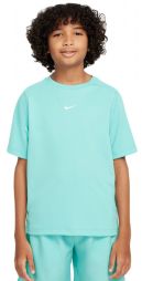 Тенісна футболка дитяча Nike Multi T-Shirt Boy green frost/white Тенісна футболка дитяча Nike Multi T-Shirt Boy green frost/white