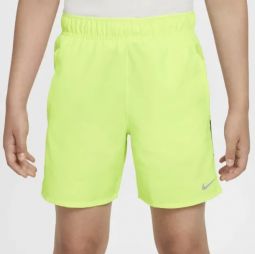 Тенісні шорти дитячі Nike Challenger Short volt/black Тенісні шорти дитячі Nike Challenger Short volt/black