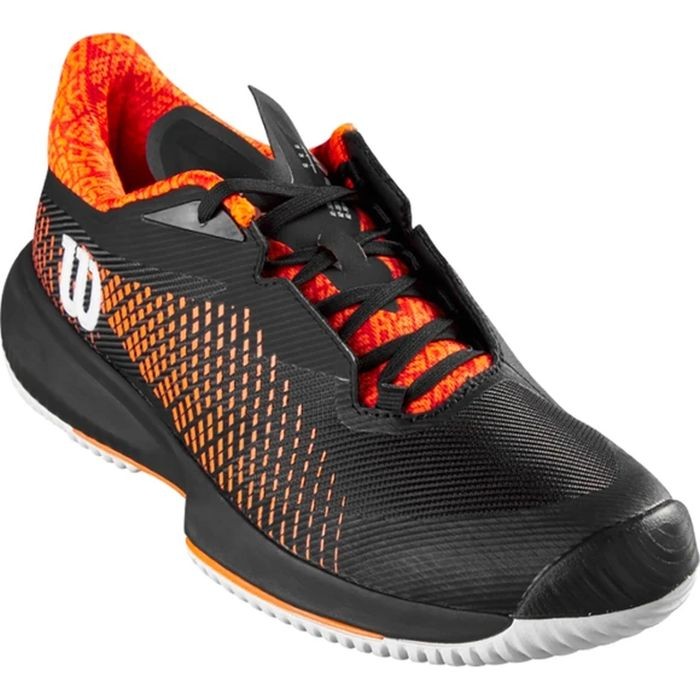 Тенісні кросівки чоловічі Wilson Kaos Swift 1.5 black/orange