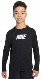 Футболка дитяча Nike Multi Long Sleeve Top black/white Футболка дитяча Nike Multi Long Sleeve Top black/white