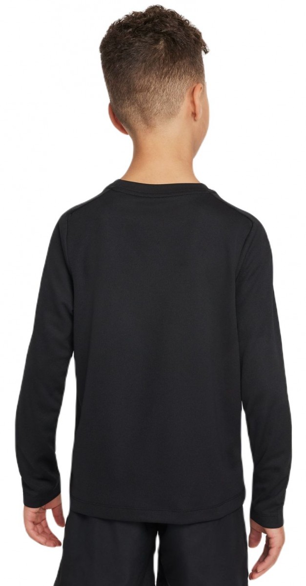 Футболка детская Nike Multi Long Sleeve Top black/white
