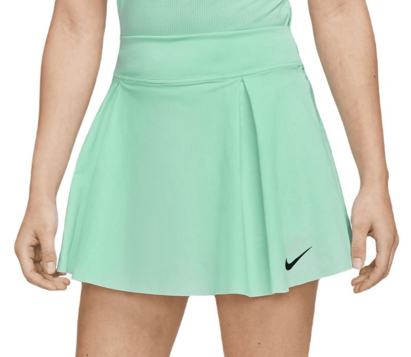 Тенісна спідничка жіноча Nike Printed Club Tennis Skirt mint foam/black