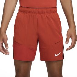 Тенісні шорти чоловічі Nike Court Advantage 7 Tennis Short dragon red/burgundy crush/white Тенісні шорти чоловічі Nike Court Advantage 7 Tennis Short dragon red/burgundy crush/white