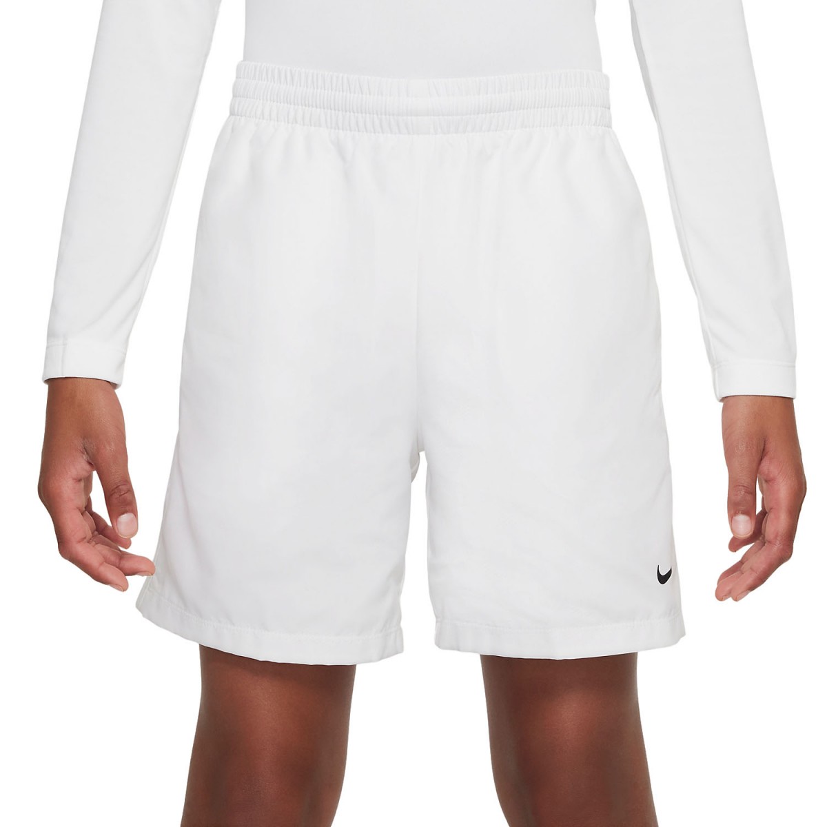 Теннисные шорты детские Nike Multi Shorts white/black