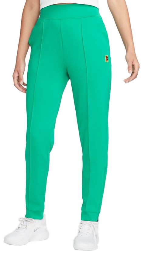 Спортивні штани жіночі Nike Court Heritage Knit Pant green