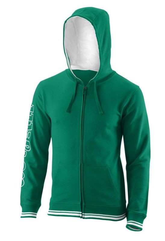 Худи Wilson Team II FZ Hoody green/white